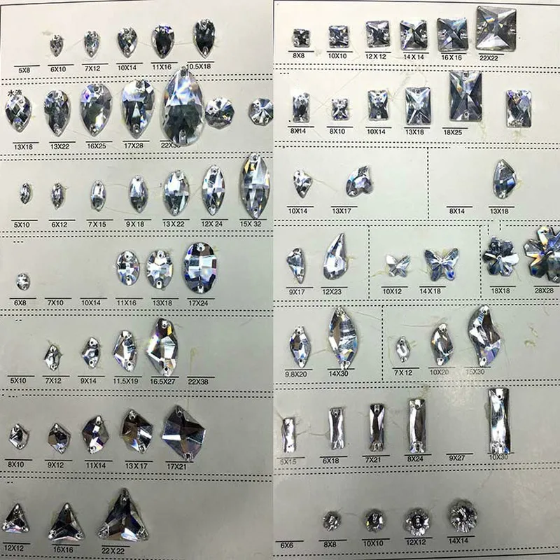 ZOTOONE Стразы сделай сам супер блестящие стеклянные стразы с плоской задней