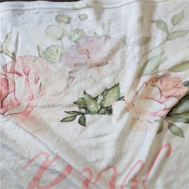 Детское Пеленальное Одеяло персонализированное постельное белье для детской