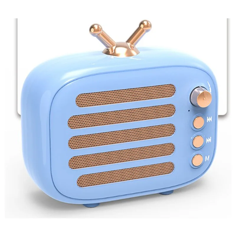 Беспроводная стереосистема портативный винтажный Bluetooth динамик со встроенным