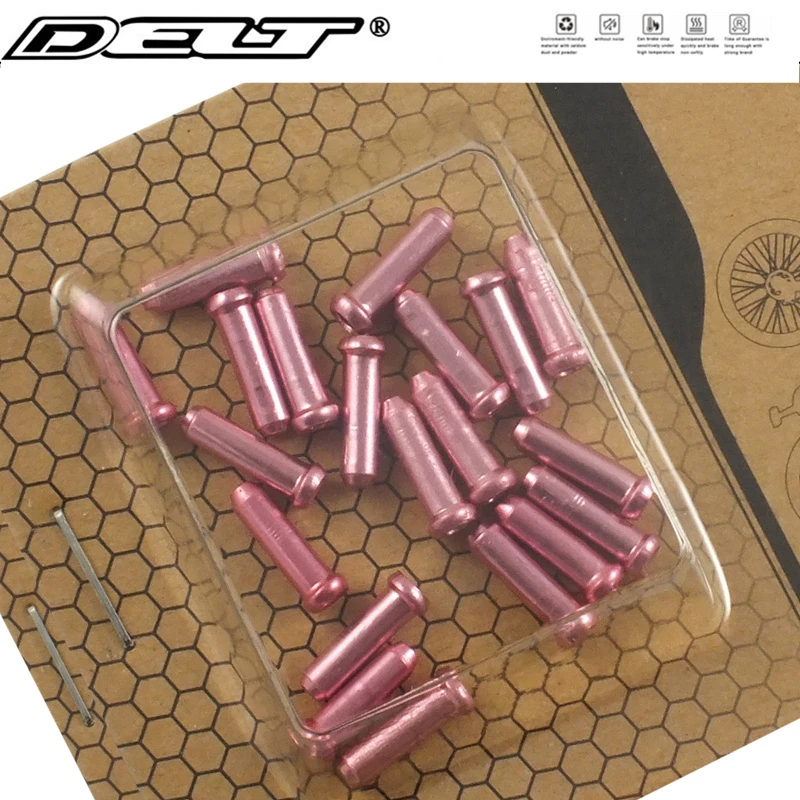 

MTB Mountain ROAD Cycling Bicycle Bike inner core derailleur brake cable shift end caps tips 1.8*12mm pink Accessories