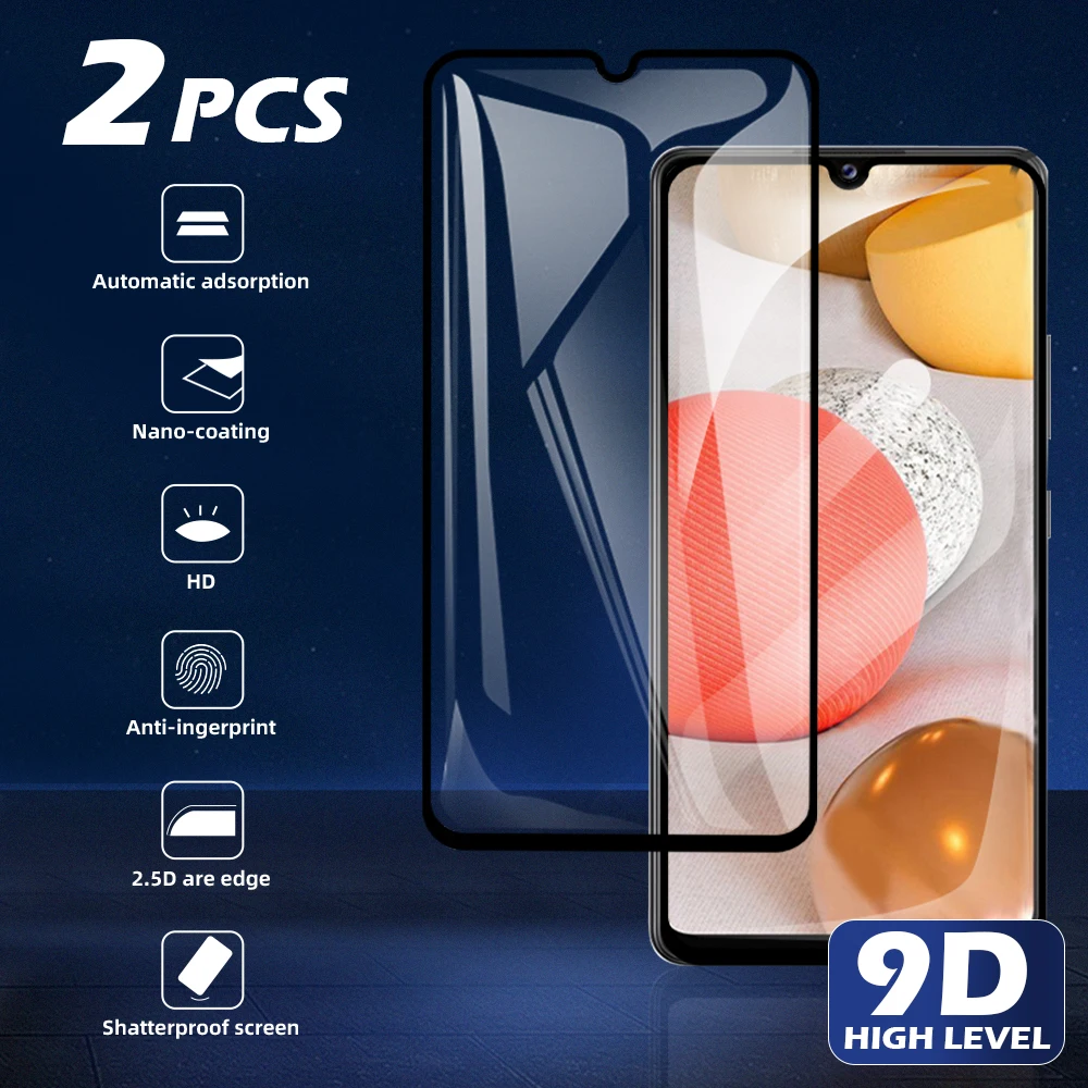 Закаленное стекло для Samsung A80, A70, A60, A50, A40S, A30, A21S, Защита экрана для Galaxy A52, A51, A71, A21, M51, M31, M21, M11, A31, A32, A11 - изображение