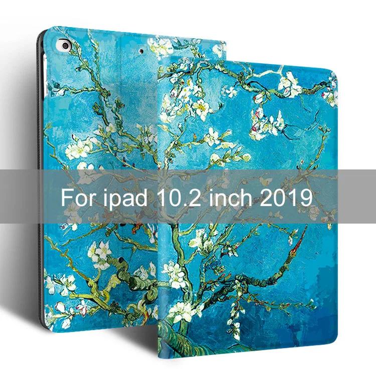 For 10.2 2019 Essidi смарт-чехол для ipad 10,2 дюймов Funda кожаный чехол для планшета ПК флип-чехол для ipad 10,2 дюймов - Цвет: For 10.2 2019