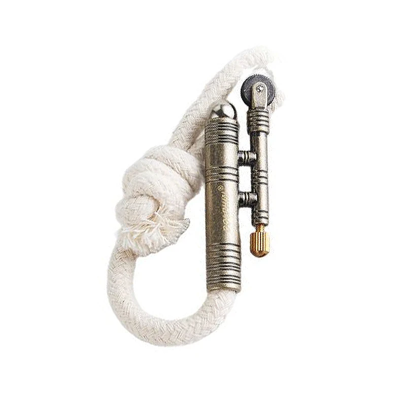 Metal Outdoor Camping Vintage Velvet Lighter Retro Rattlesnake Rope Trench No Oil 70*23mm Random Color | Дом и сад