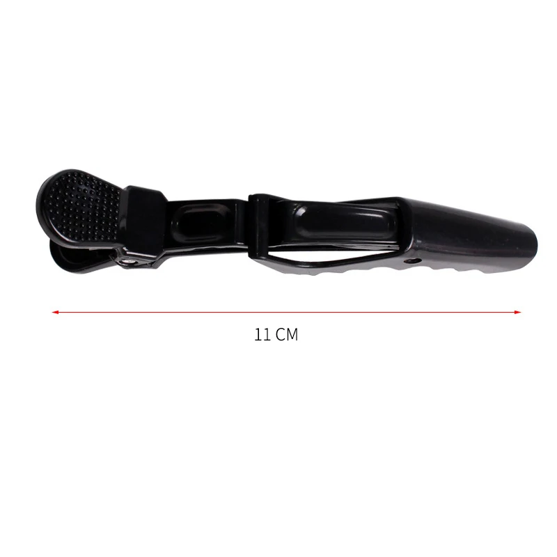 Новинка 6 шт./лот Профессиональный зажим для волос Аллигатор женщин пластиковые