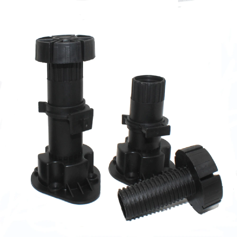 2021 new 4pcs adjustable height cupboard foot cabinet leg，for furniture kitchen bathroom sofa legs furniture replace feet free global shipping