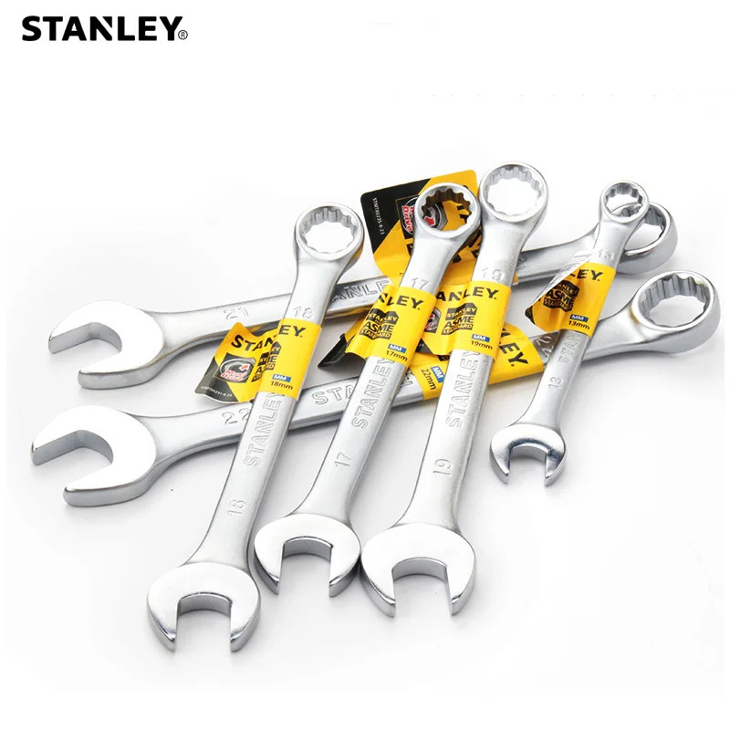 

Stanley 1-Piece Basic Universal Torque Wrench 6 to 32mm Combination Spanner with Spline 12-point Open Mechanical Workshop Tools
