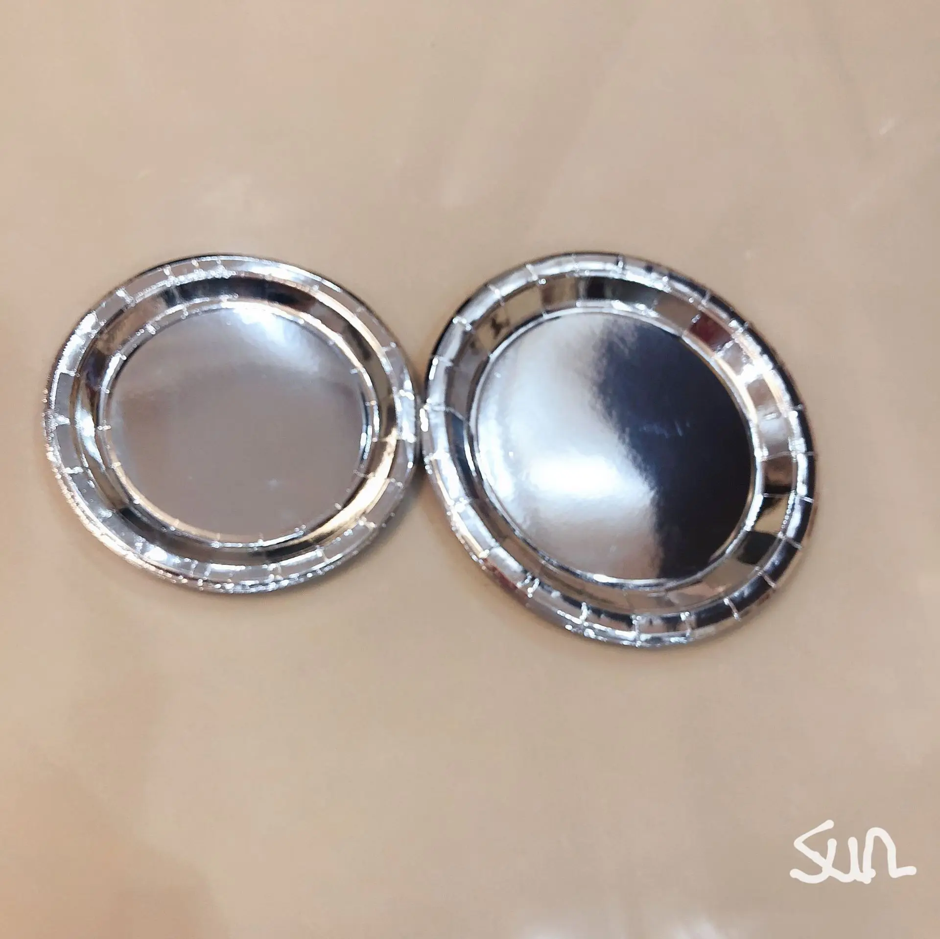 Серебряная Посуда для вечевечерние планшетофон бумажная чашка соломенные