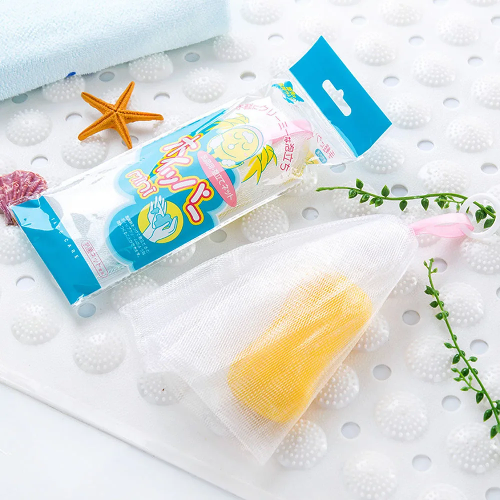 

1 Pcs Wash Face Soap Foaming Net Cleansing Facial Cleanser Net Bag Bath Shower Soap Blister Bubble Mesh Washing Tool