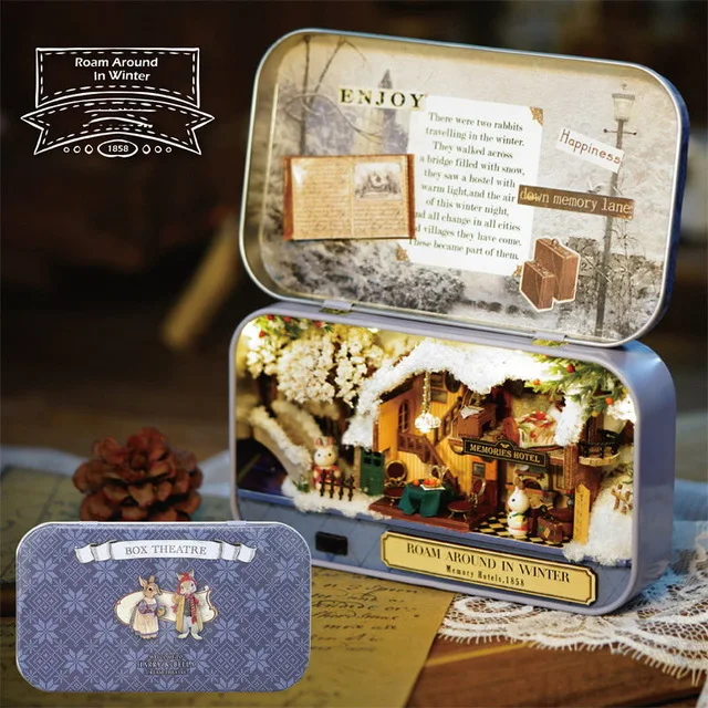 Мебель ручной работы кукольный дом DIY Миниатюрный Кукольный Дом головоломка