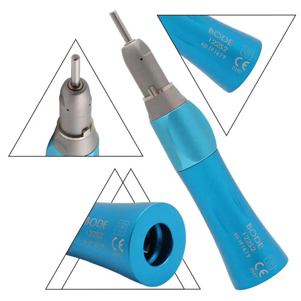 Стоматологический низкоскоростной воздушный турбина набор наконечников прямой