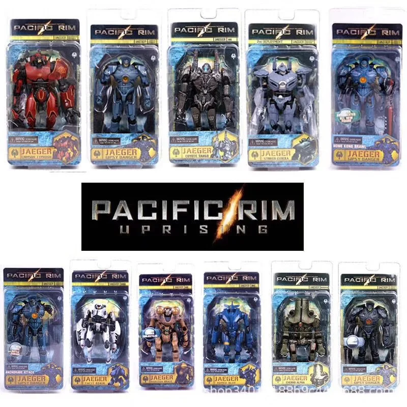 NECA Pacific Rim Jaeger Coyote Tango Ronin Horizon Brave Mech Storm Red Battle Damage Dangerous Wanderer Action Figure Model Toy | Игрушки и