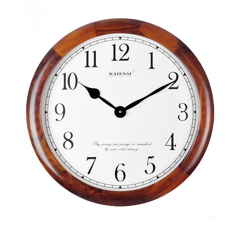 

Large Luxury Wall Clock Modern Design Wood Clocks Living Room Creative Silent Watch House Decoration Living Room Gift Ideas