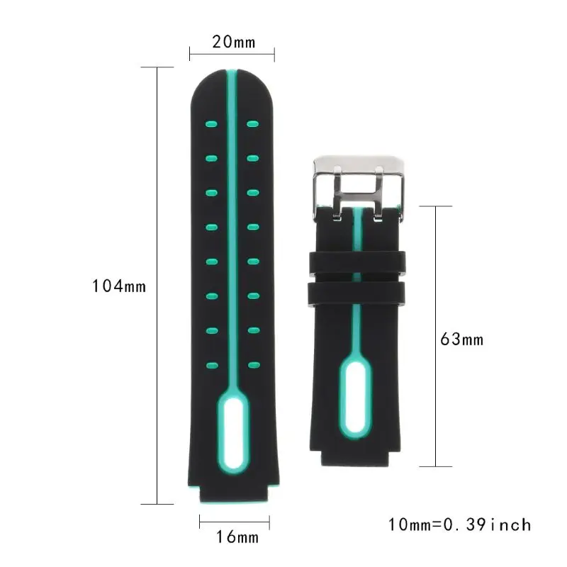 

Watchband Wrist Strap 16mm Silicone Belt Replacement for Q750 Q100 Q60 Q80 Q90 Q528 T7 S4 Y21 Y19 Smart Watch Children Kid GPS
