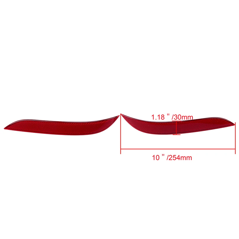 Автомобильный отражатель заднего бампера POSSBAY для BMW 5 серии E60 седан 2003 2004 2005 2006 2007