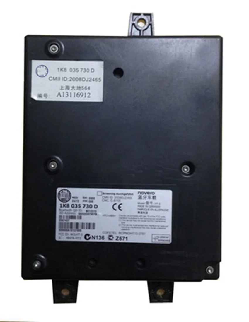 Модуль интерфейса 9W2 Bluetooth подходит для PQ Tiguan Passat B6 B7 Golf RCD510 RNS510 1K8 035 730 D|Клипсы и