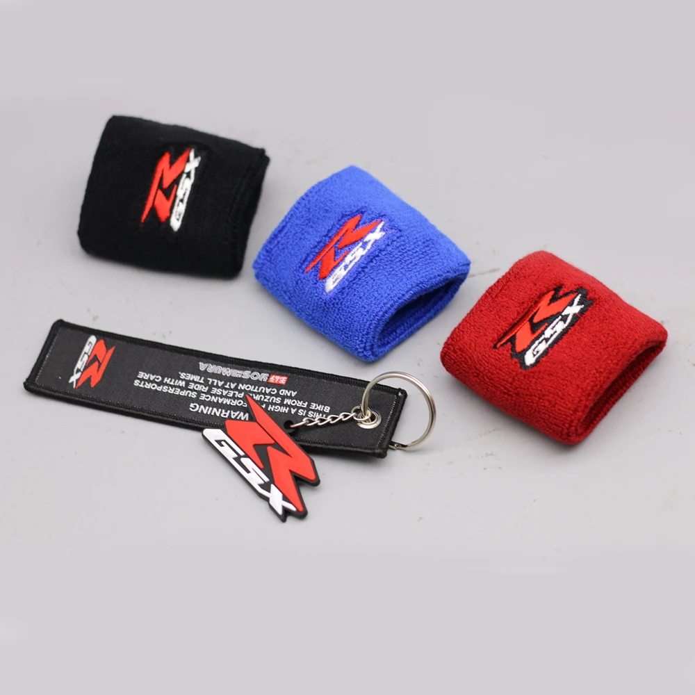 

Большой размер 7 см * 7 см мотоциклетный GSXR фототормозной масляный резервуар носок для жидкости бак крышка манжета рукав для Suzuki синий черный...