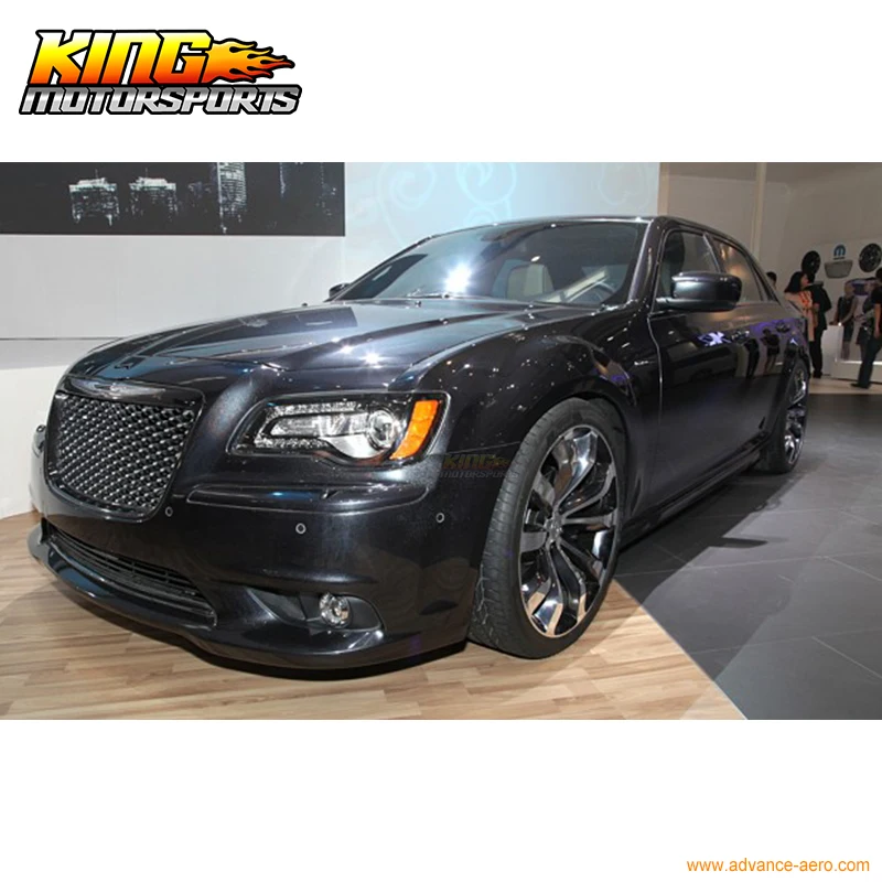 Подходит для 2011 2014 Chrysler 300 300C B стиль Черная передняя сетка гриль решетка США