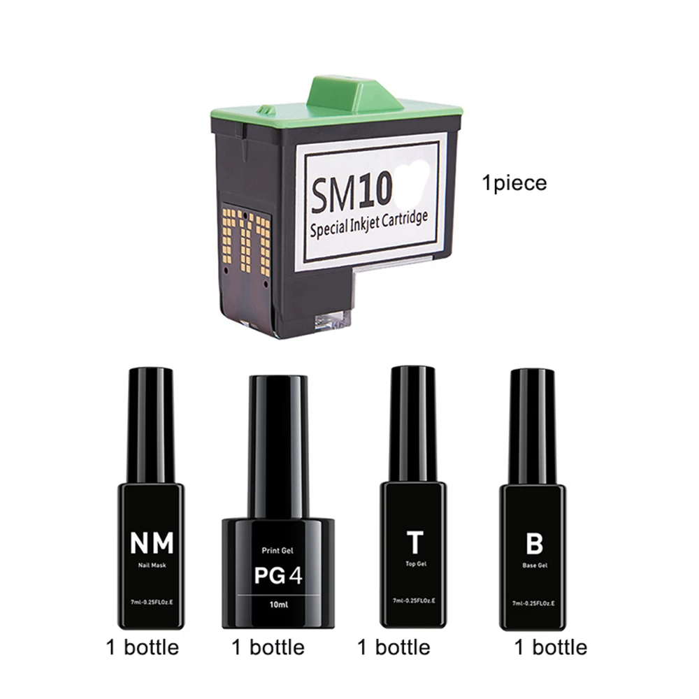 O2 мобильный принтер для ногтей PG4 гель sm10 чернильный картридж Всемирное