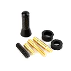 Универсальная Мини 3,5 см винт из углеродного волокна для автомобиля короткая мачтовая Антенна Набор алюминиевых антенн Сменные аксессуары для автомобиля