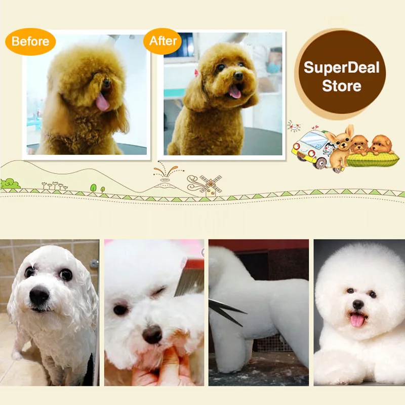 

Electric Pet Clipper Dog Hair Clipper For Dogs Reachageable Trimmer Haircut Cat Hair Cutting Remover Machine Grooming Kit