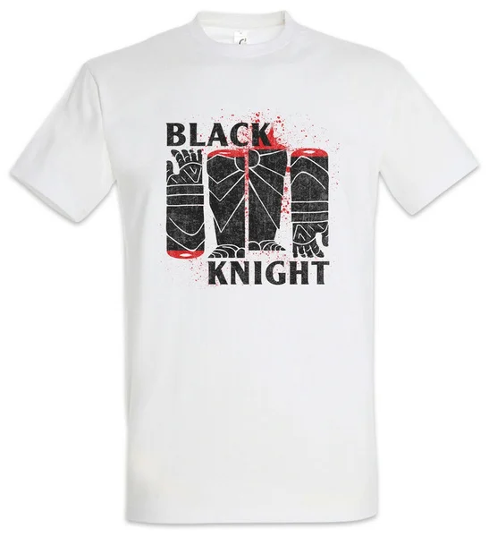 

Monty Black Knight T-Shirt Monty Fun TV Python and the holy Scratch Grail Unisex