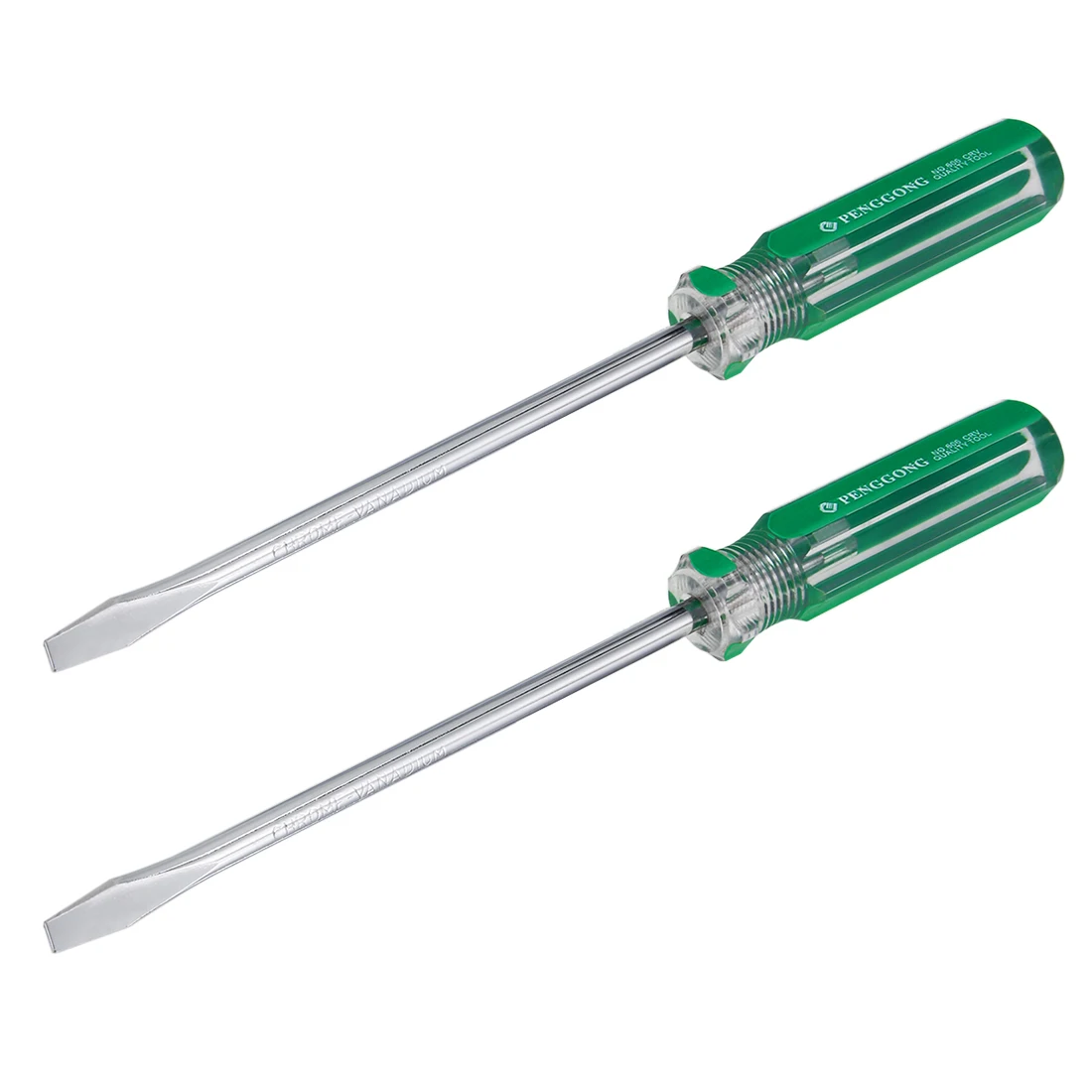 

uxcell 2Pcs Magnetic 6mm Slotted Screwdriver with 5 Inch Shaft