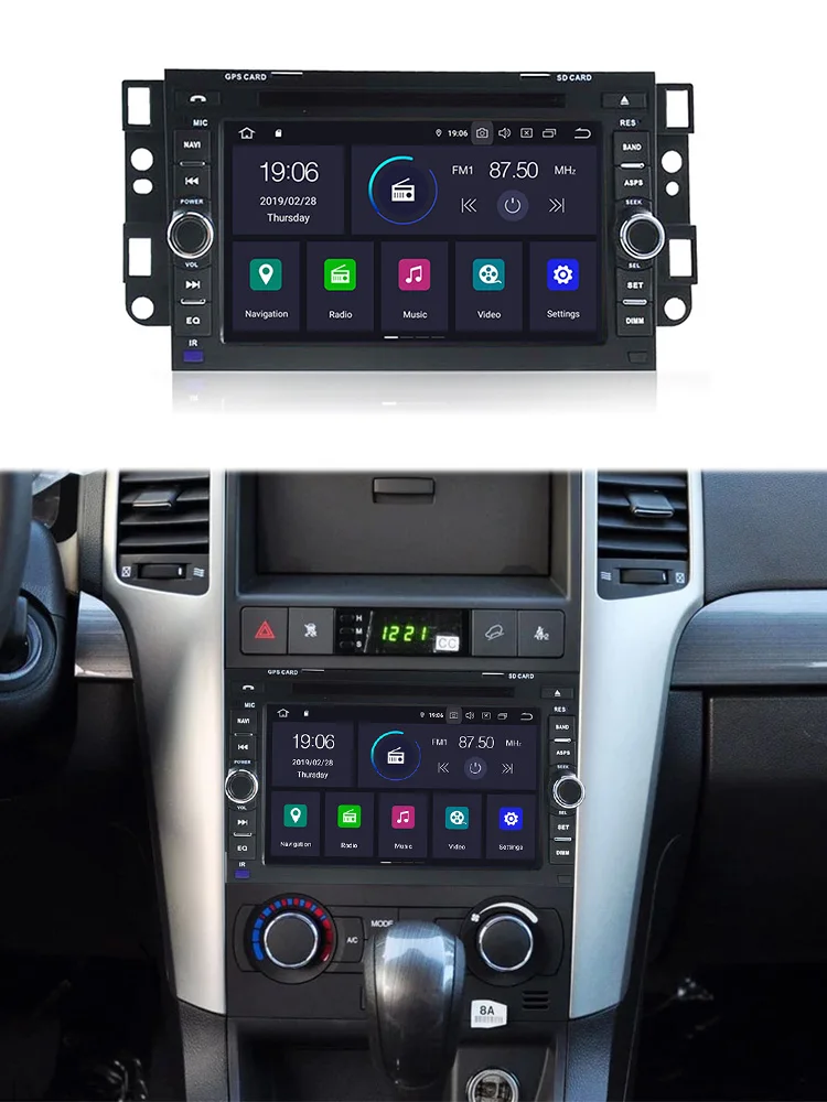 Android 9,0 4+ 64G автомобильный радиоприемник для Chevrolet AVEO/EPICA/LOVA/CAPTIVA/SPARK/OPTRA автомобильный dvd-плеер Автомобильная навигационная поддержка задней камеры
