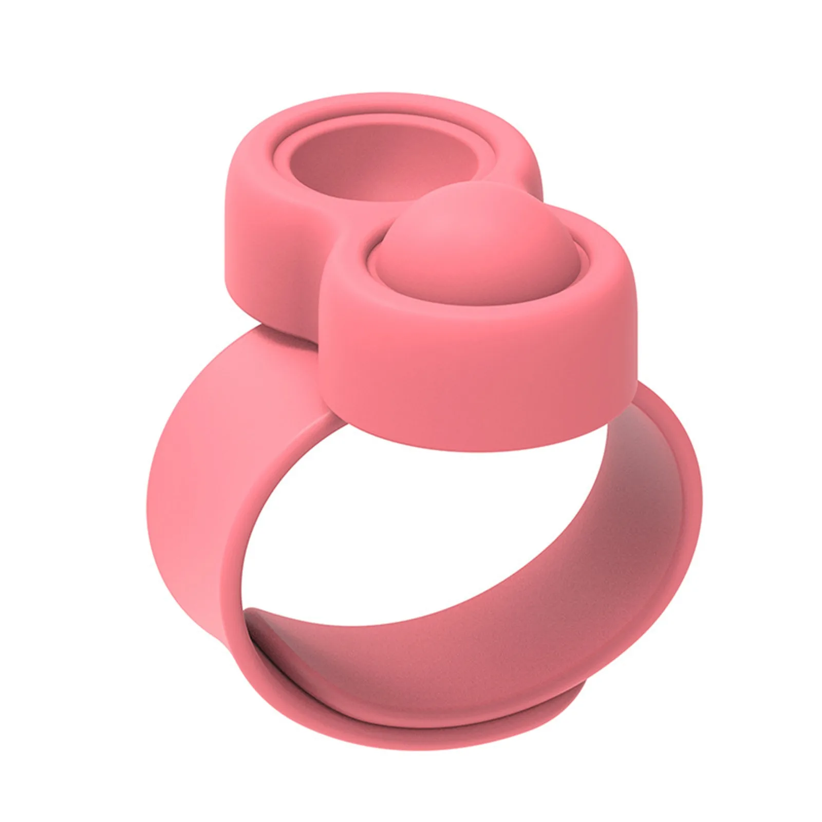 Wearable Autism Special Needs Stress Reliever Hand Finger Press Silicone Bracelet Toy Kids Push Pop Bubble Wristband Fidget Toys | Игрушки и
