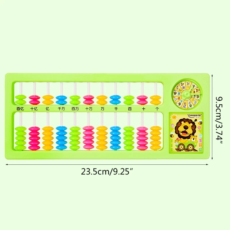 

T5EC Plastic Training Calculation for intelligent Improvement Beads Mental Arithmetic Number Counting for Kids