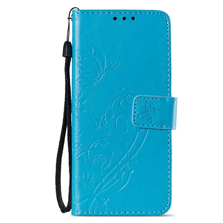 Sky Blue Для Apple iPhone X XS XR 11 Pro Max 8 7 6s Plus SE 5 5S 5C 4 4S Чехол-книжка кожаный чехол для телефона для ipod 6 Чехол-бабочка P03F - Цвет: Sky Blue