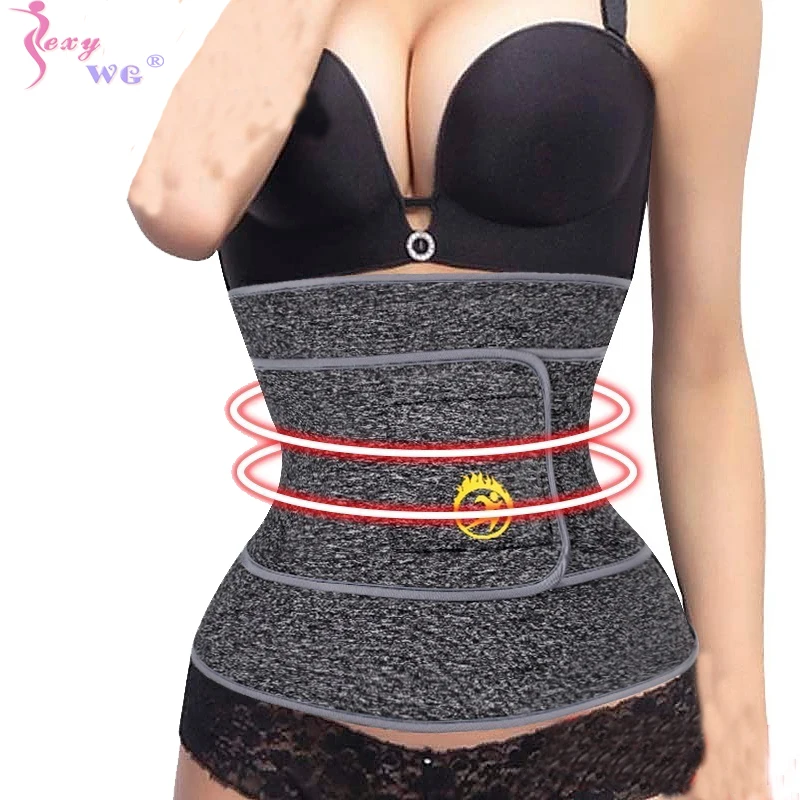 SEXYWG тренажер для талии женщин пояс похудения неопреновый сауны Cincher сжигания