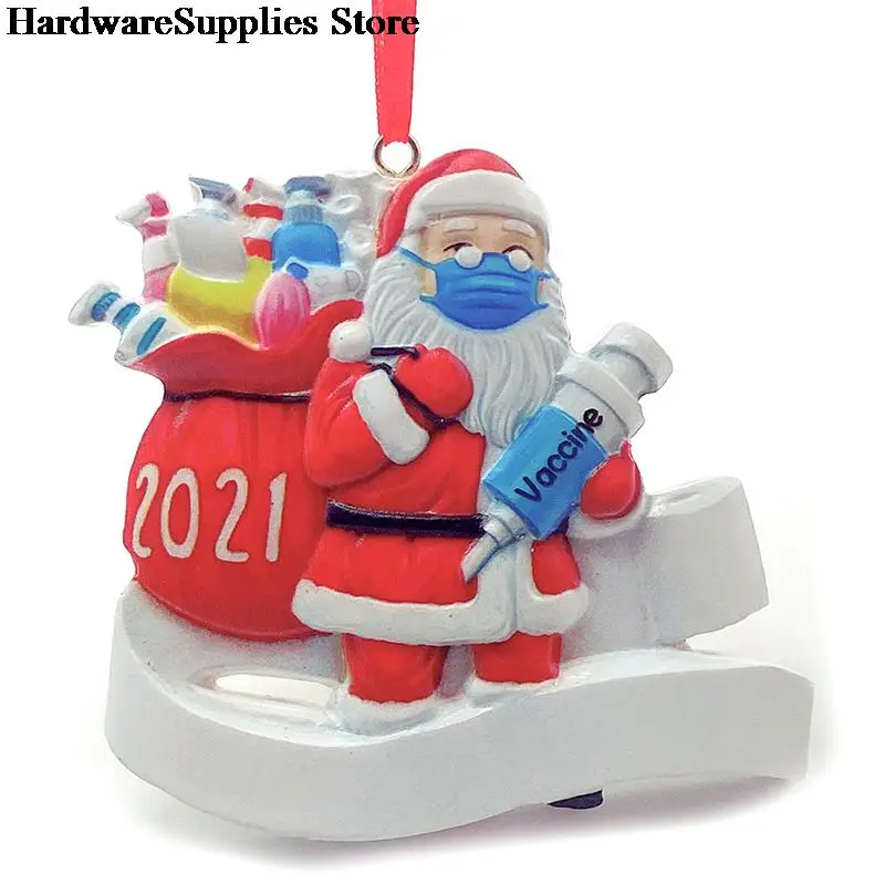 

Новинка 2021, украшение для новогодней елки, украшение для дома, украшение для Санта-Клауса, подвеска для рождественской елки, украшение