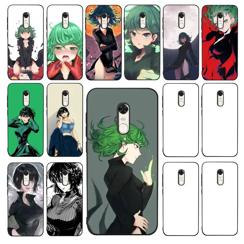 

FHNBLJ Terrible Tornado Fubuki ONE PUNCH-MAN Phone Case for Redmi 5 6 7 8 9 A 5plus K20 4X 6 cover