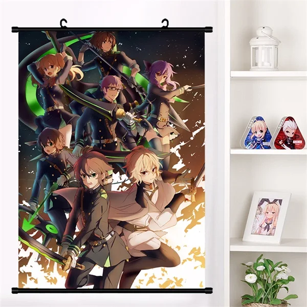 Картина на холсте аниме Owari No Seraph of The End настенные картины и принты в