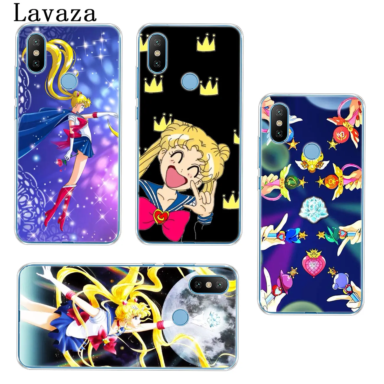 Твердый чехол для телефона Lavaza Soldier Sailor Moon bishujo Senshi Xiaomi Redmi K20 8A 7A 6A Note 8 8T 7 5 6 Pro 4 4X |