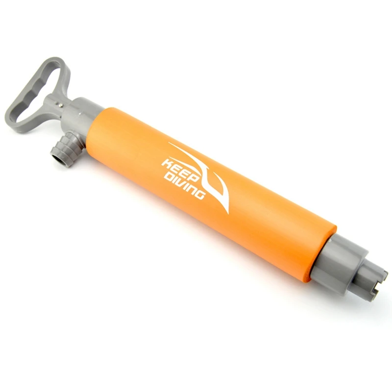 

KEEP DIVING 47cm Kayak Hand Pump Canoe Floating Hand Bilge Pump for Emergency Survival Rescue Boat Accessories