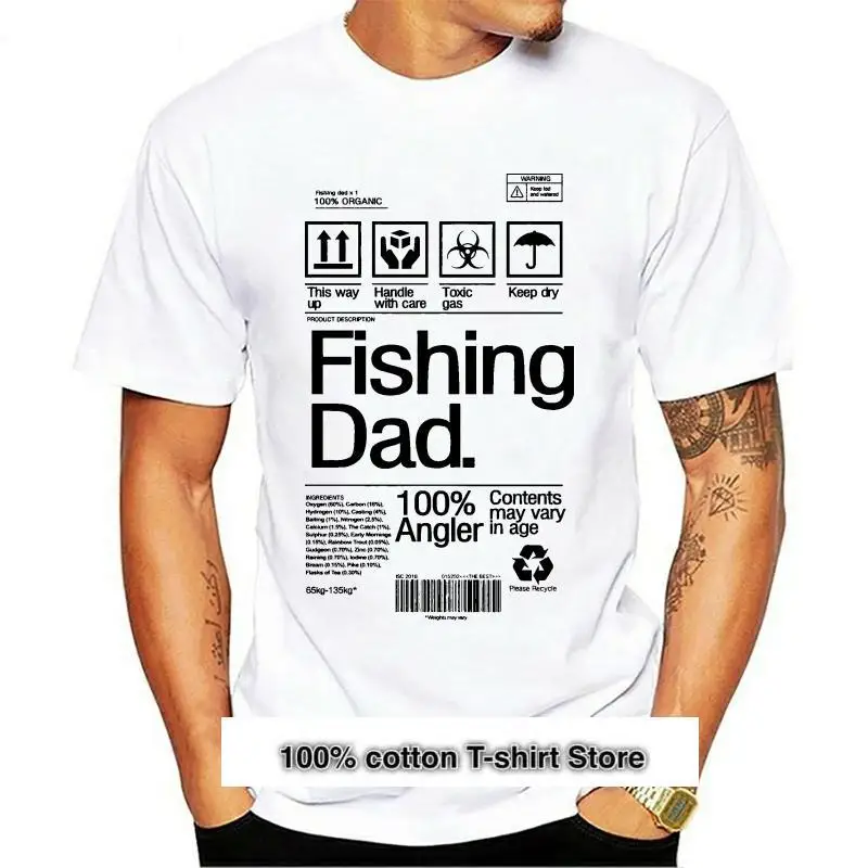 

Camiseta de pesca para papá, producto de etiqueta para el Día del Padre, papá, abuelo, carpa, bajos, regalo divertido