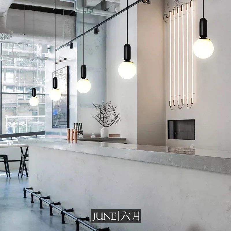 

Современная Скандинавская светодиодная каменная лампа, скандинавский светильник, промышленные кухонные приборы, подвесной светильник для...