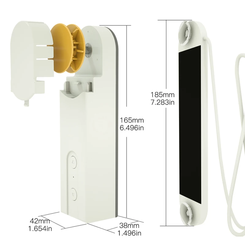 Blinds Drive Motor Новое поступление DIY Смарт моторизованные цепные роликовые шторы тенты солнечные панели с питанием от двигателя и Bluetooth зарядное устройство управление приложение - Цвет: Blinds Drive Motor