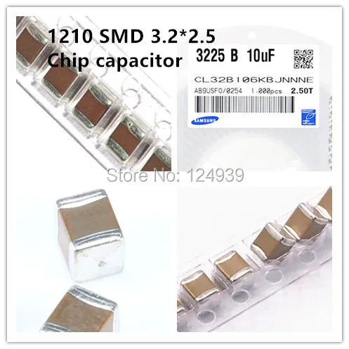 1210 CAP CER 3225 X5R 476 м 47 (Европа) мкФ 10V 107 100 6 3 V ± 20% Y5V 106Z 10 с алюминиевой крышкой 50В + 80 X7R