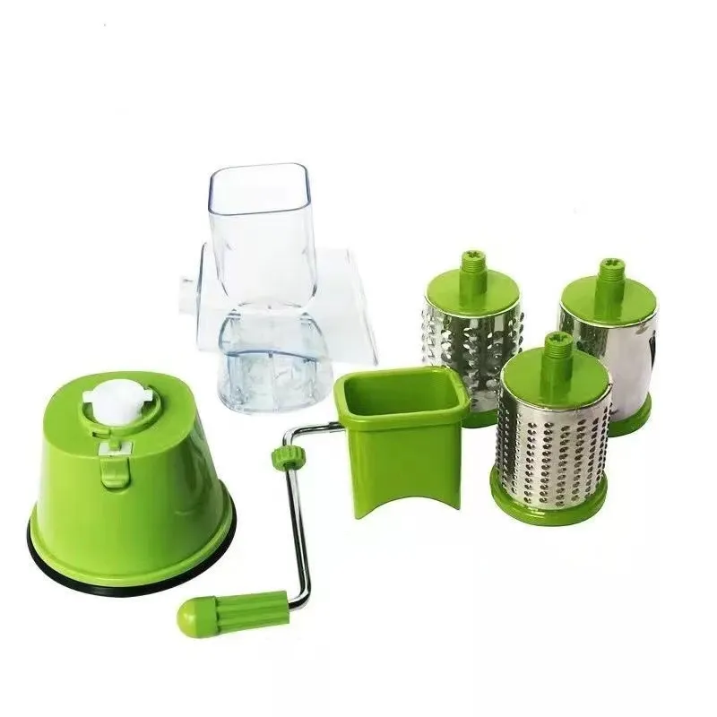 manual vegetable cutter slicer kitchen accessories multifunctional rotary grater cutter slicer potato cheese kitchen gadget free global shipping