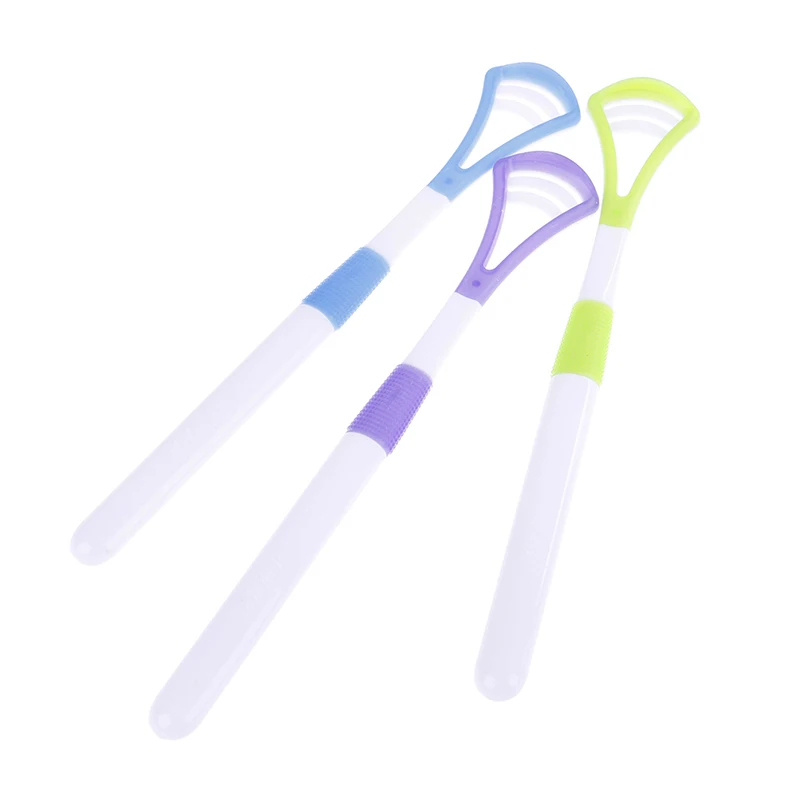 2 шт./Лот пластиковый скребок для языка|Зубные щетки| |