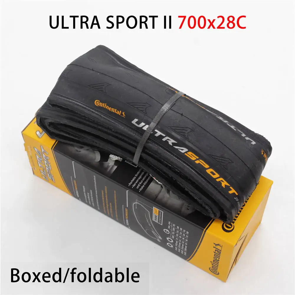 Континентальный ультра Спорт II Спорт Гонки 700*23/25C 28c шины для шоссейного велосипеда складные велосипедные шины оригинальные GRAND SPORT - Цвет: Ultra 28C Fold box