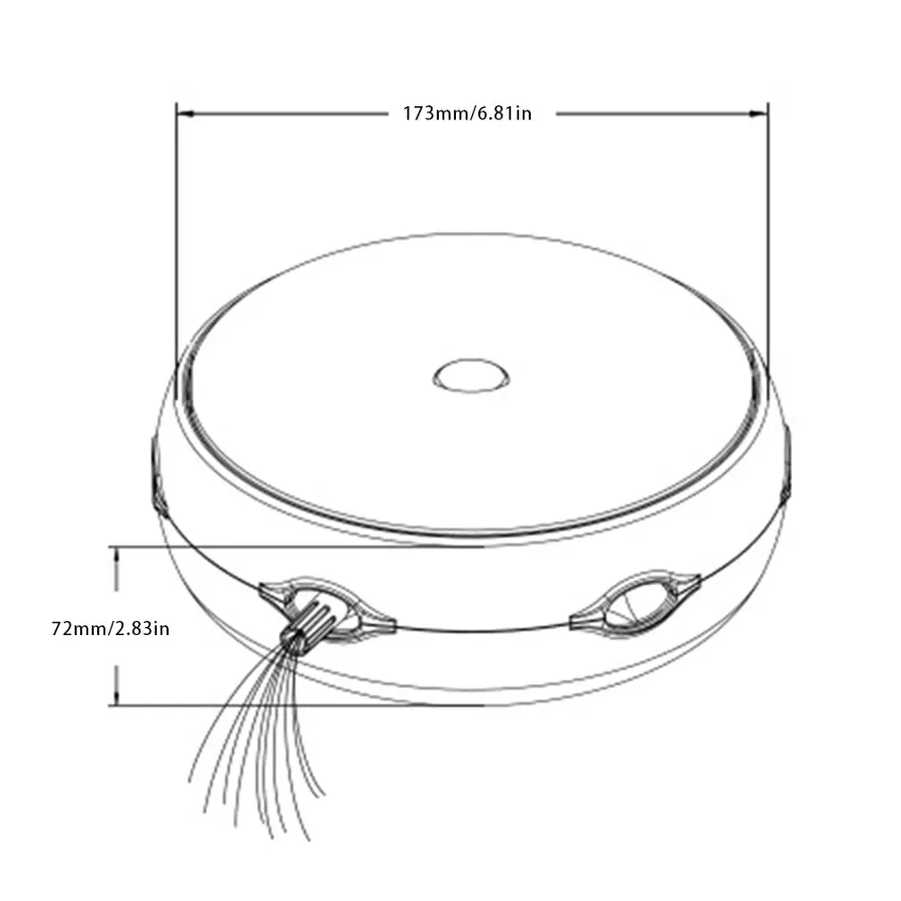

Electric Cat Toy Smart Teasing Cat Stick Game Spinning Turntable Cat Catching Mouse Donut Automatic Turntable Cat Toy
