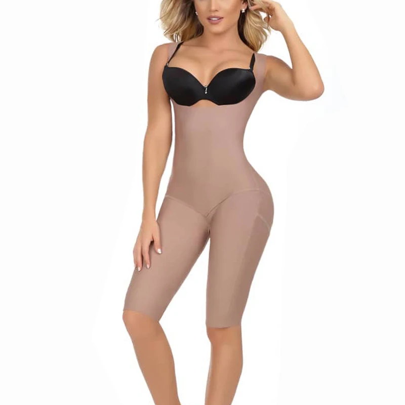 

Women Bodysuit Seamless Shapewear Slimming Fajas Colombianas One-piece Tights Butt Lifter Shaper Produits Amincissants