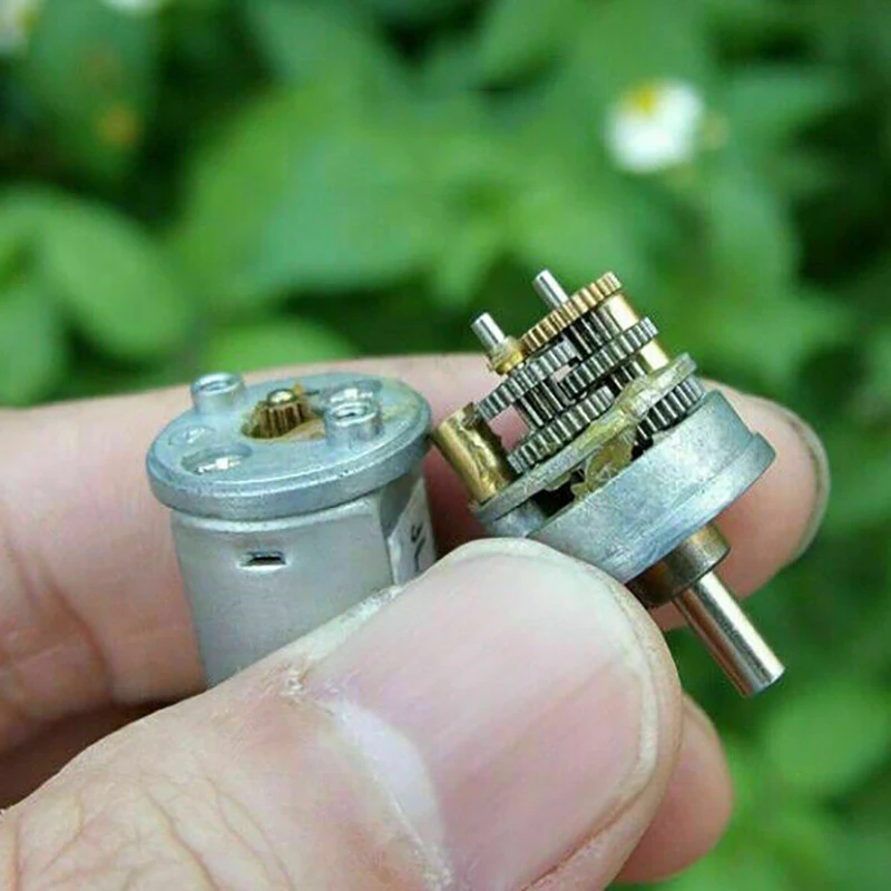 DC 6V 9V 12V 58RPM Micro Mini 16mm полностью Металлическая шестерня редуктора двигателя