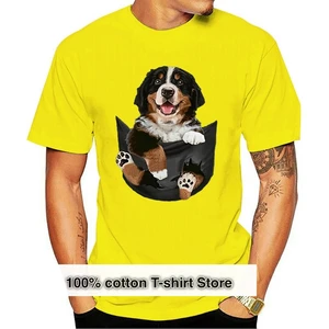 Men T Shirt Dog In Your Pocket Bernese Mountain Dog(1) Women T-Shirt