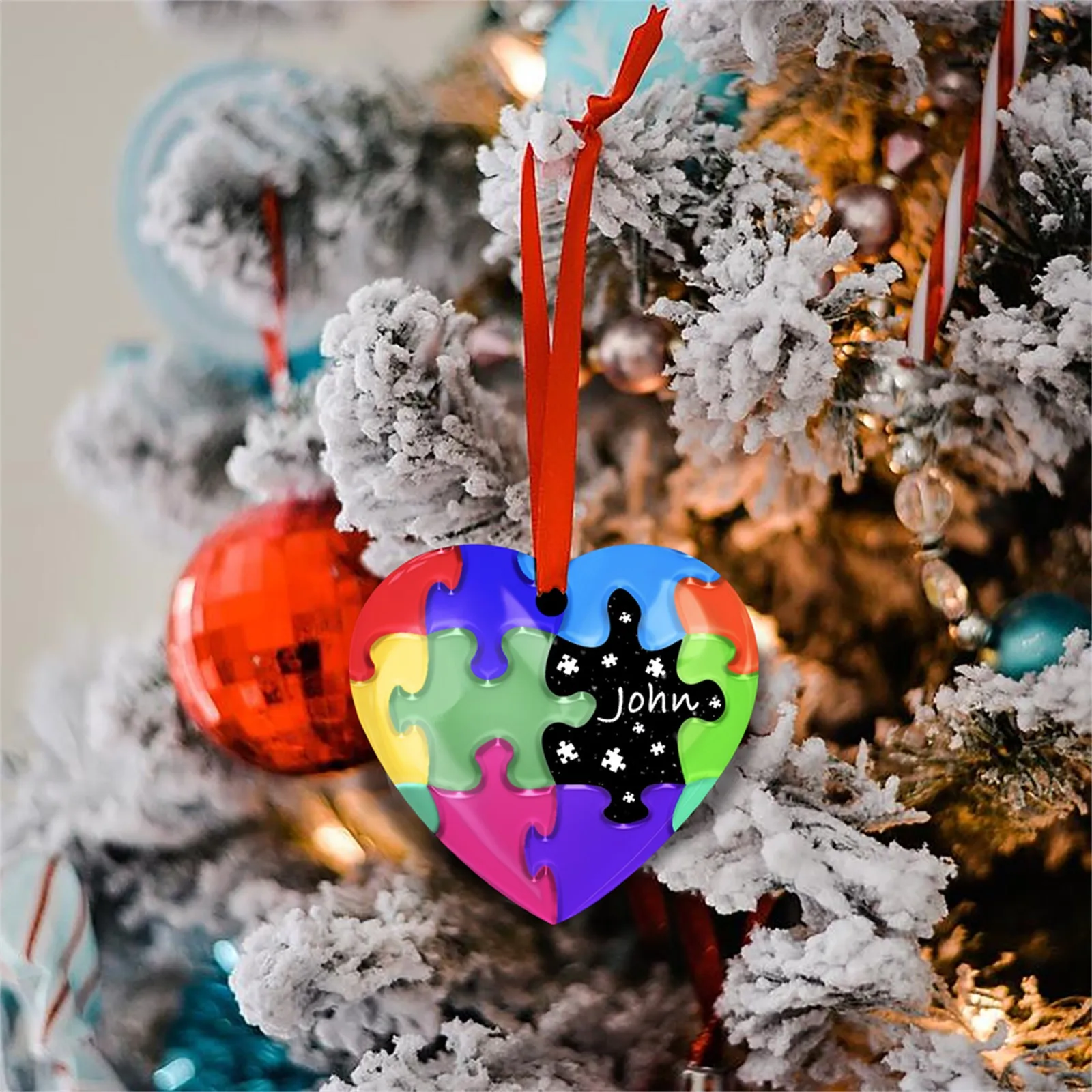 

Креативные рождественские украшения 2022, новогодний домашний декор, персонализированные рождественские украшения для дома, рождественские...