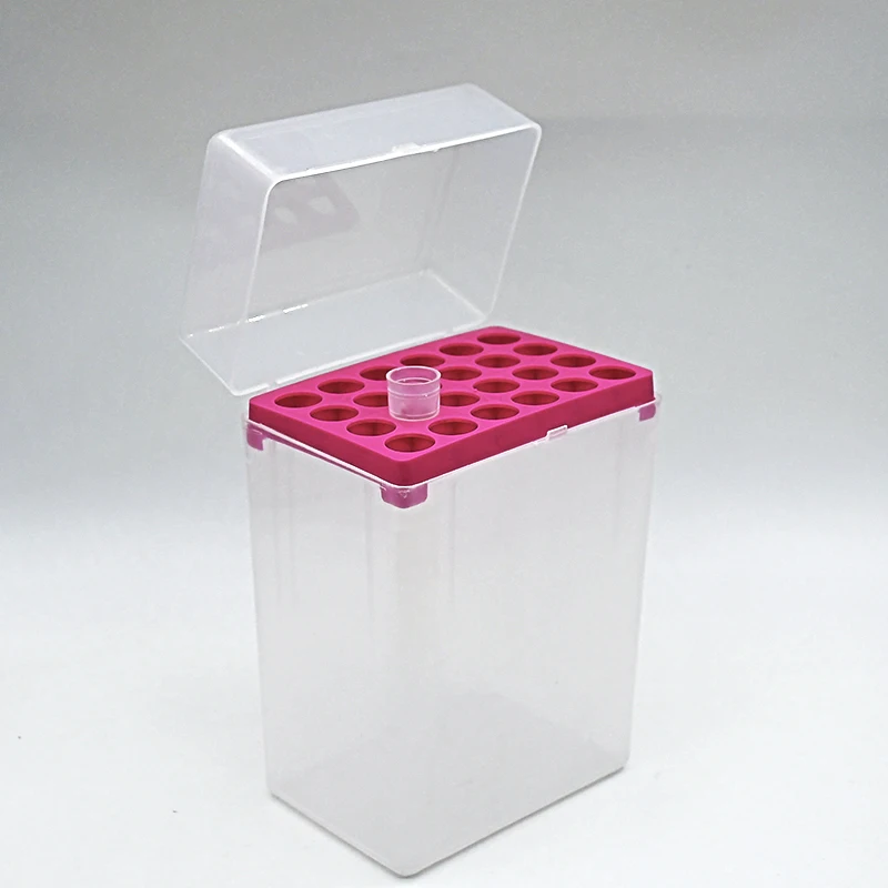 Пластиковая коробка с наконечником для дозатора 10 мл химический биологический