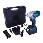 Беспроводной бесщеточный ударный гайковерт двойного назначения электрический шуруповерт Электроинструмент адаптирован к батарее Makita 18 в